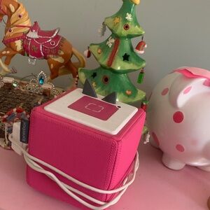 Pink Toniebox Audio Player for Kids